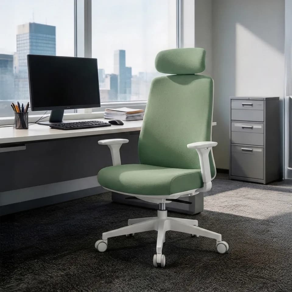 Aerthom Realm Aura Green Ergonomic Chair